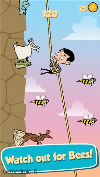 دانلود بازی Mr Bean Risky Ropes اندروید