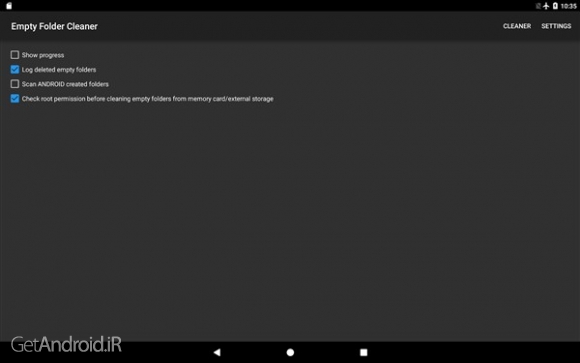 دانلود برنامه Empty Folder Cleaner اندروید