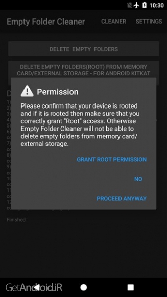 دانلود برنامه Empty Folder Cleaner اندروید