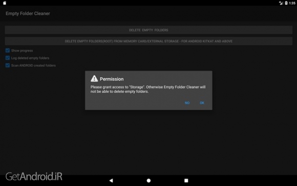 دانلود برنامه Empty Folder Cleaner اندروید