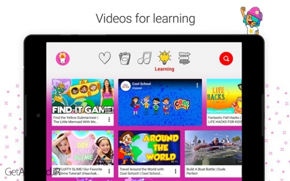 دانلود برنامه YouTube Kids اندروید