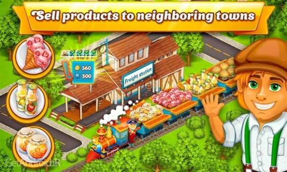 دانلود بازی Cartoon City farm to village اندروید