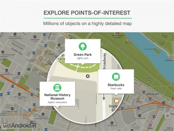 دانلود برنامه MAPS.ME اندروید
