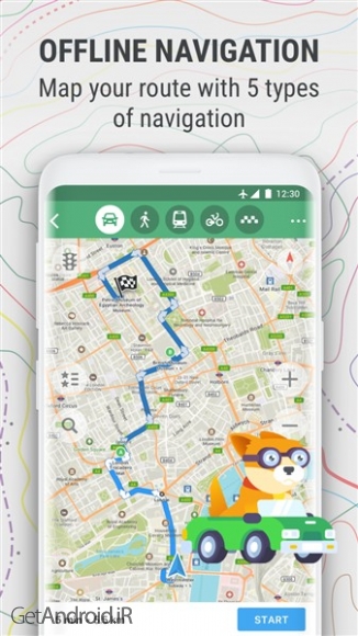 دانلود برنامه MAPS.ME اندروید