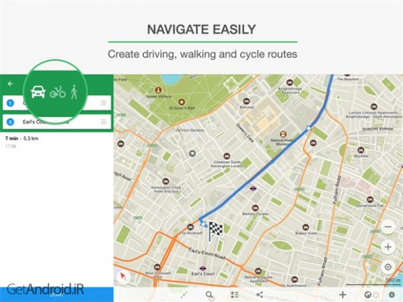 دانلود برنامه MAPS.ME اندروید