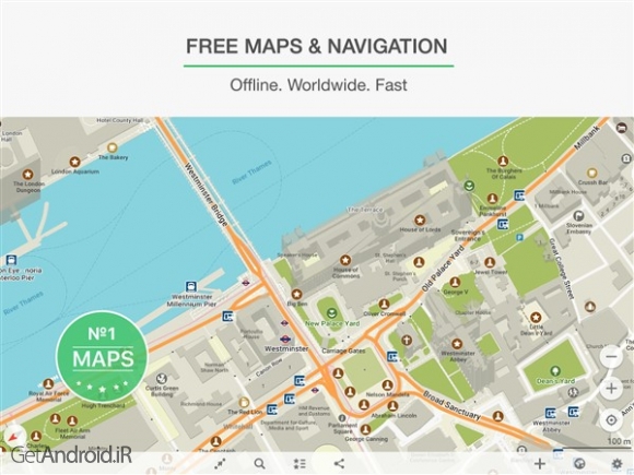 دانلود برنامه MAPS.ME اندروید