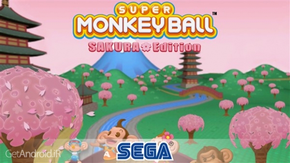 دانلود بازی Super Monkey Ball Sakura Edition اندروید