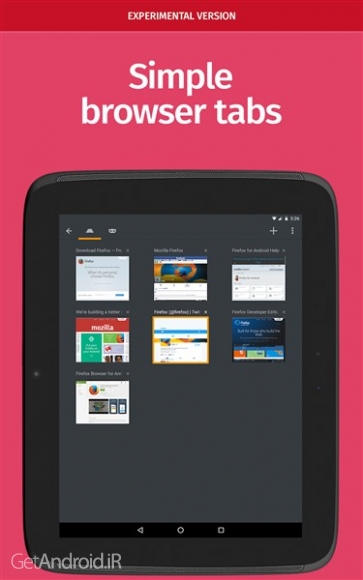 دانلود برنامه Mozilla اندروید