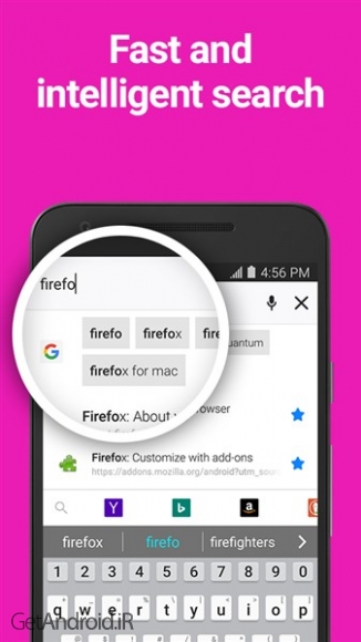 دانلود برنامه Mozilla اندروید