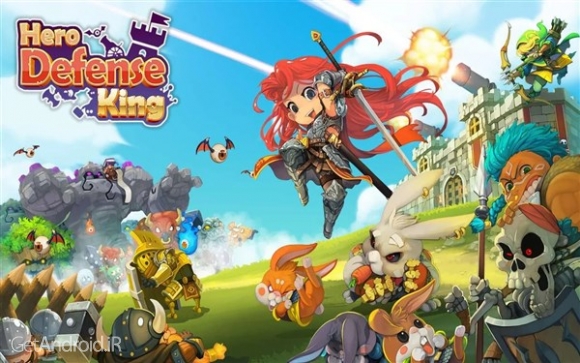 دانلود بازی Hero Defense King اندروید