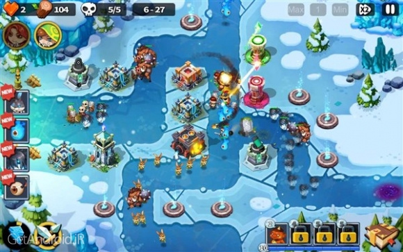 دانلود بازی Hero Defense King اندروید