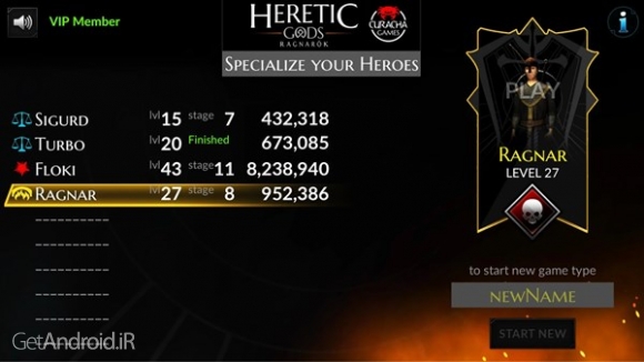 دانلود بازی HERETIC GODS اندروید