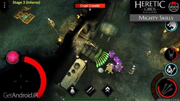 دانلود بازی HERETIC GODS اندروید
