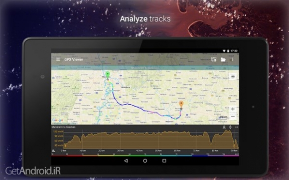 دانلود برنامه GPX Viewer PRO اندروید