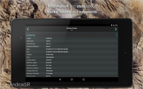 دانلود برنامه GPX Viewer PRO اندروید