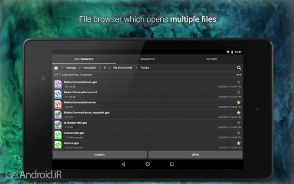 دانلود برنامه GPX Viewer PRO اندروید