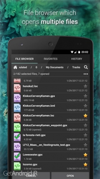 دانلود برنامه GPX Viewer PRO اندروید