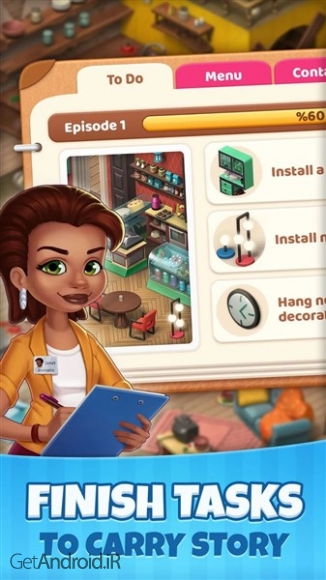 دانلود بازی Manor Cafe اندروید