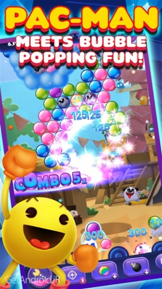 دانلود بازی PAC-MAN Pop اندروید