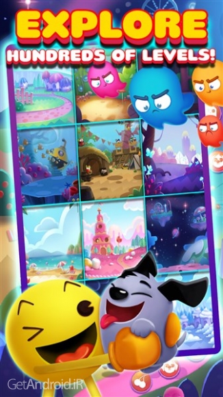 دانلود بازی PAC-MAN Pop اندروید