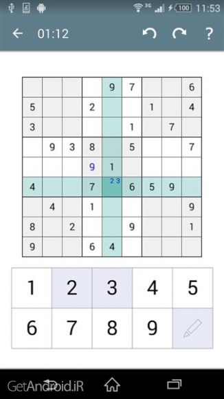 دانلود بازی سودوکو حرفه ای اندروید