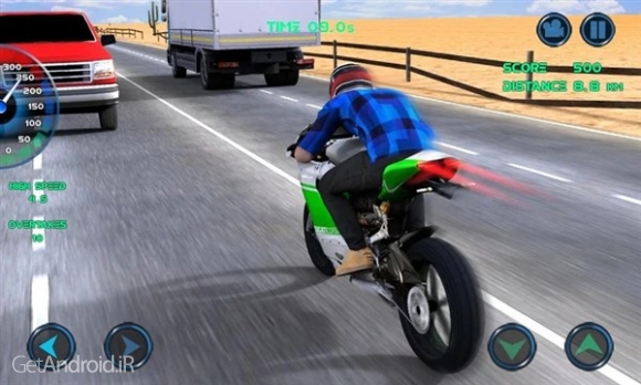 دانلود بازی Moto Traffic Race اندروید