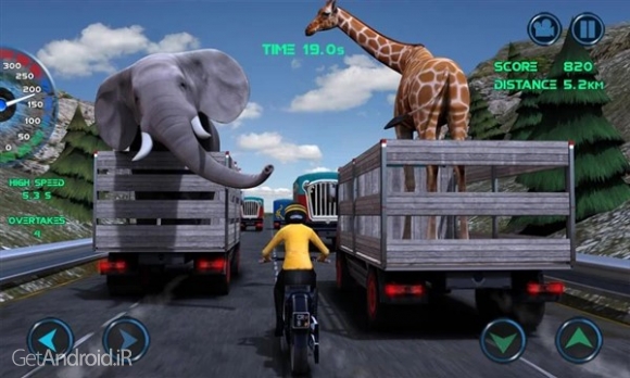 دانلود بازی Moto Traffic Race اندروید