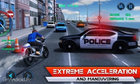دانلود بازی Moto Traffic Race اندروید