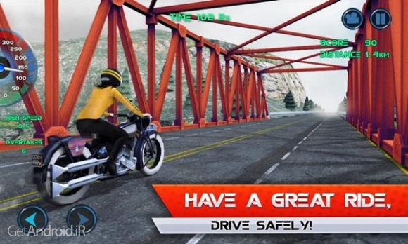 دانلود بازی Moto Traffic Race اندروید