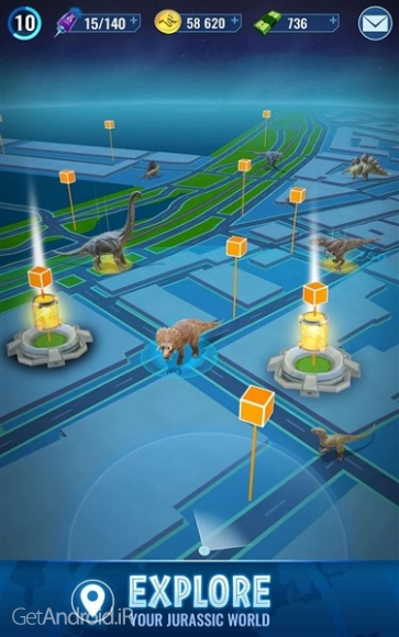 دانلود بازی Jurassic World Alive اندروید
