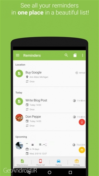 دانلود برنامه COL Reminder اندروید
