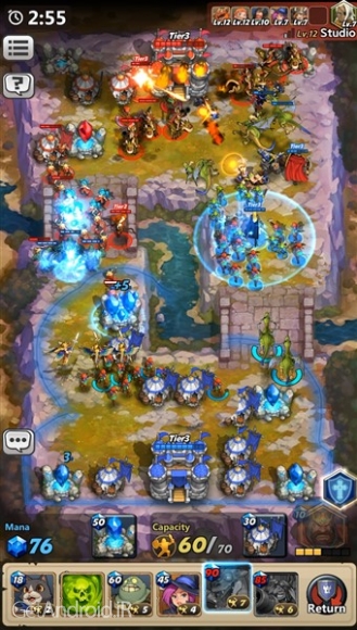 دانلود بازی Castle Burn RTS Revolution اندروید