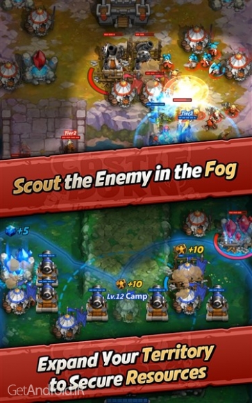 دانلود بازی Castle Burn RTS Revolution اندروید