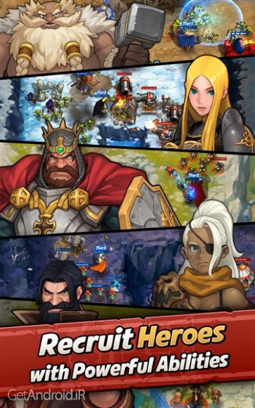 دانلود بازی Castle Burn RTS Revolution اندروید