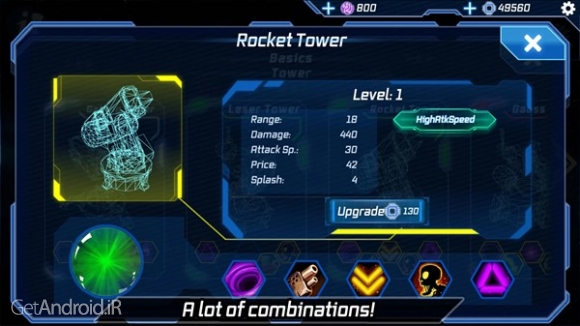 دانلود بازی Sci Fi Tower Defense Module TD اندروید