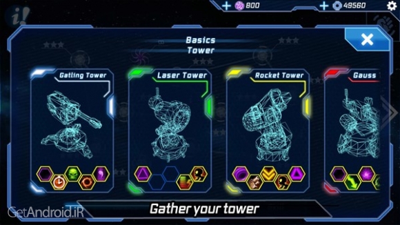 دانلود بازی Sci Fi Tower Defense Module TD اندروید
