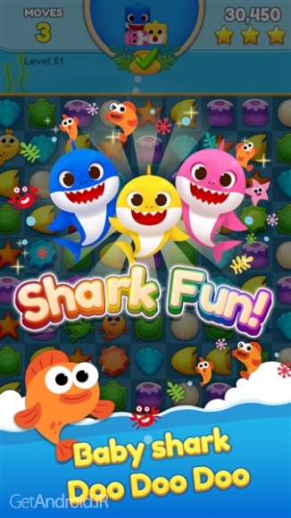 دانلود بازی Baby Shark Match اندروید