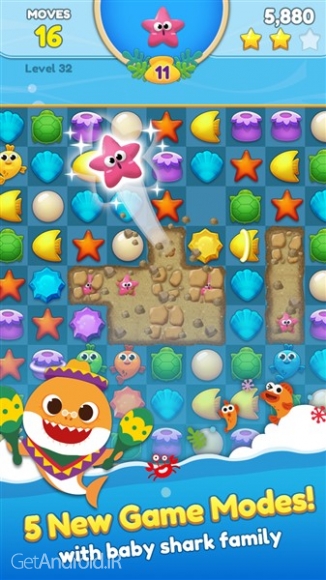 دانلود بازی Baby Shark Match اندروید