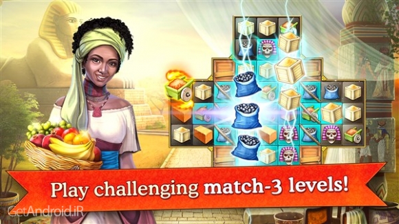 دانلود بازی Cradle of Empires Match-3 Game اندروید