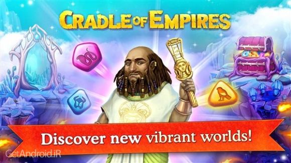 دانلود بازی Cradle of Empires Match-3 Game اندروید