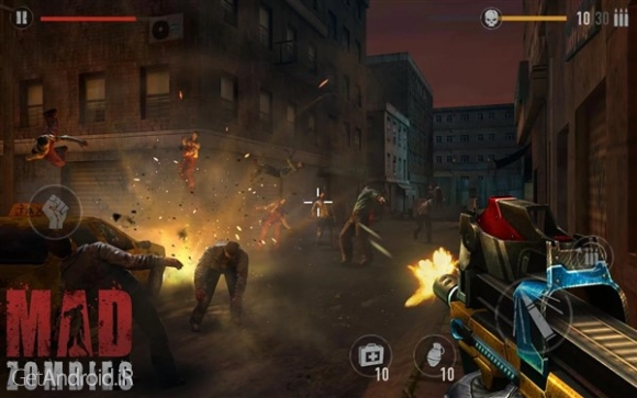 دانلود بازی MAD ZOMBIES Offline Zombie Games اندروید