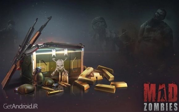 دانلود بازی MAD ZOMBIES Offline Zombie Games اندروید