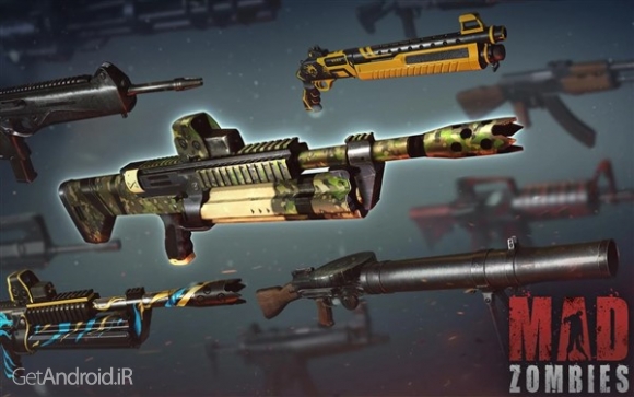 دانلود بازی MAD ZOMBIES Offline Zombie Games اندروید