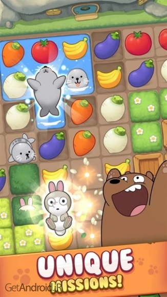 دانلود بازی We Bare Bears Match3 Repairs اندروید