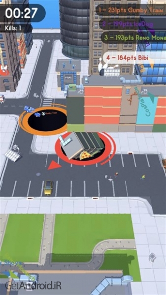 دانلود بازی Hole io اندروید