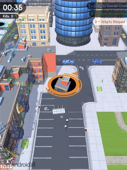 دانلود بازی Hole io اندروید