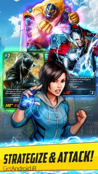 دانلود بازی MARVEL Battle Lines اندروید
