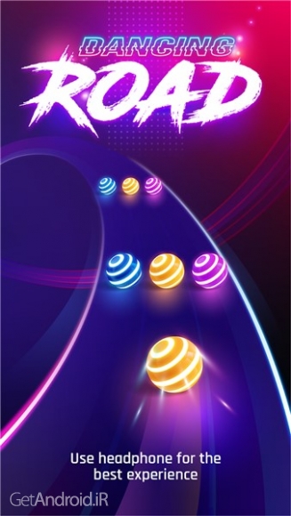 دانلود بازی Dancing Road Colour Ball Run اندروید