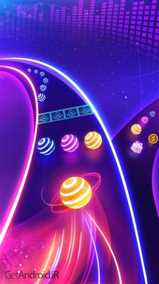 دانلود بازی Dancing Road Colour Ball Run اندروید
