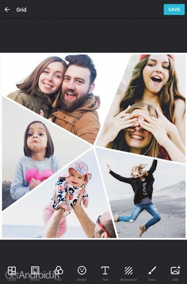 دانلود برنامه Collage Maker - photo collage photo editor اندروید